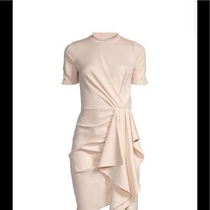 Rachel Parcell Interlocking Draped Minidress